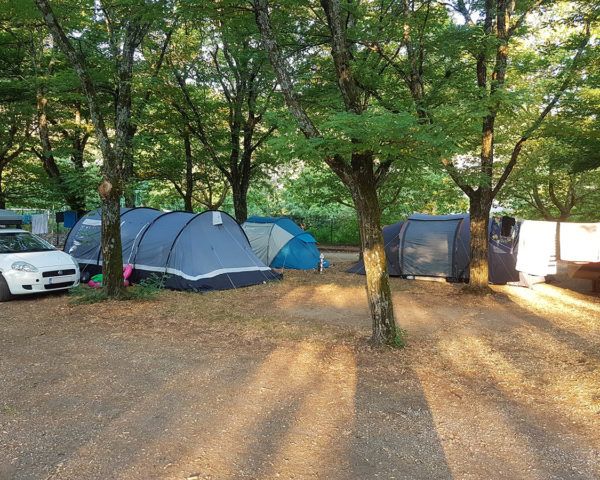 Emplacements du camping